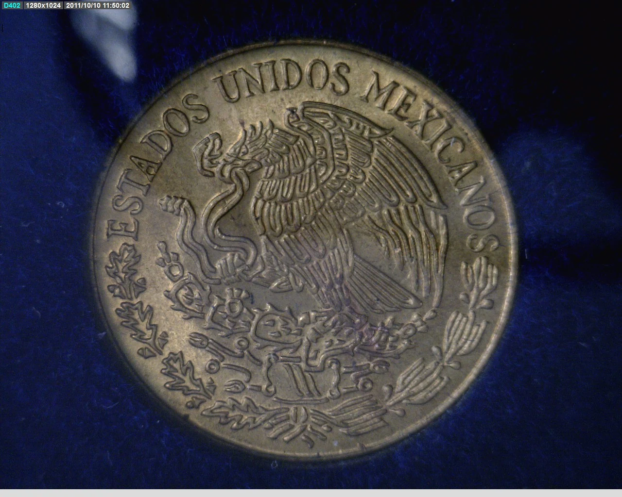 5 Centavos Latón 1971 (anverso)