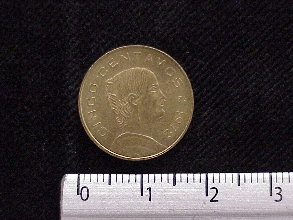 5 Centavos Cobre 1972 (reverso)