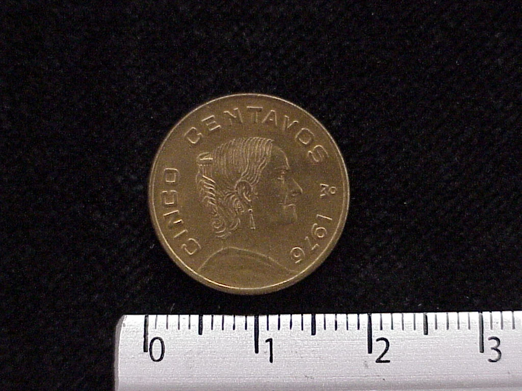 5 Centavos Cobre 1976 (reverso)