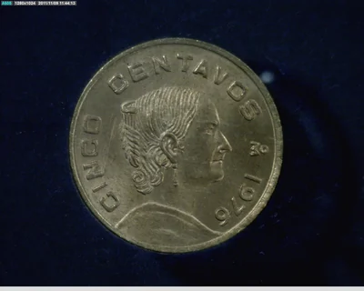 5 Centavos Latón 1976