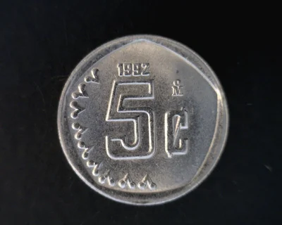 5 Centavos Acero inoxidable 1992
