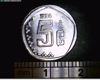 5 Centavos Acero inoxidable 1994