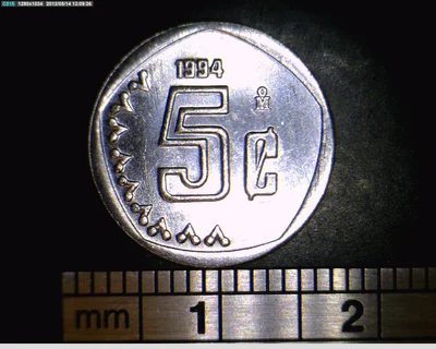 5 Centavos Acero inoxidable 1994