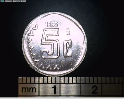 5 Centavos Acero inoxidable 1995