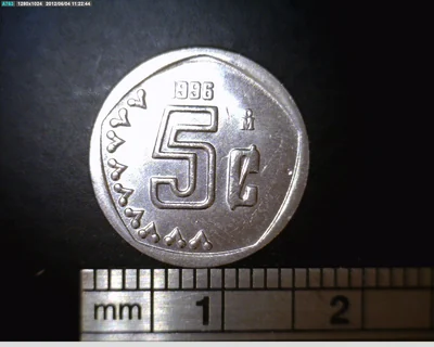 5 Centavos Acero inoxidable 1996