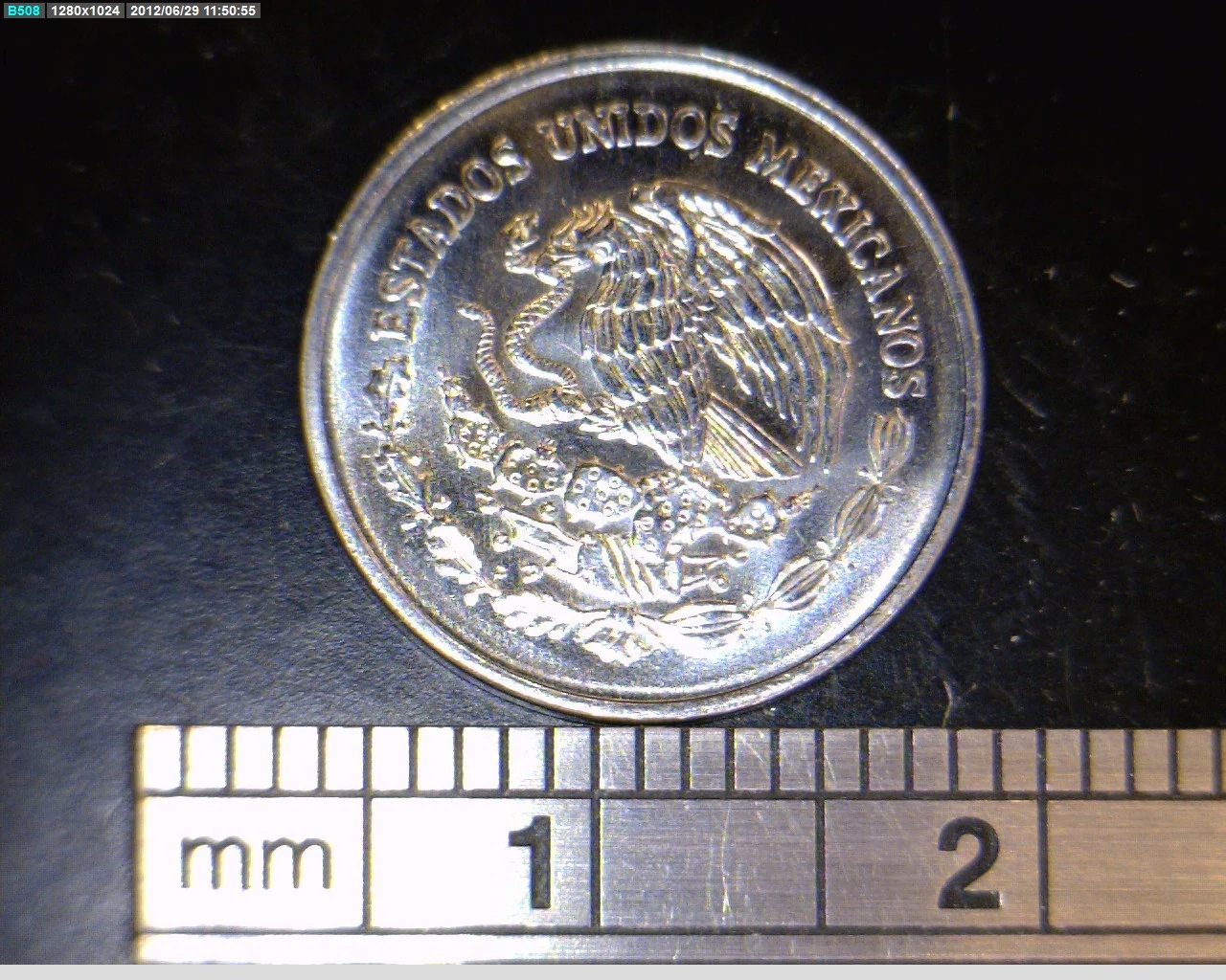 5 Acero inoxidable 1997 . Inventario Banxico 20023 (anverso)