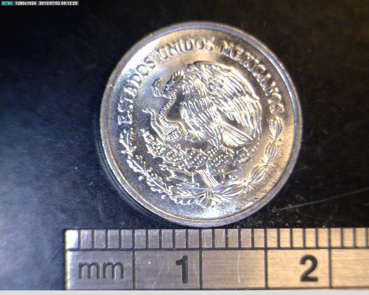 5 Centavos Acero inoxidable 1999 · Anverso