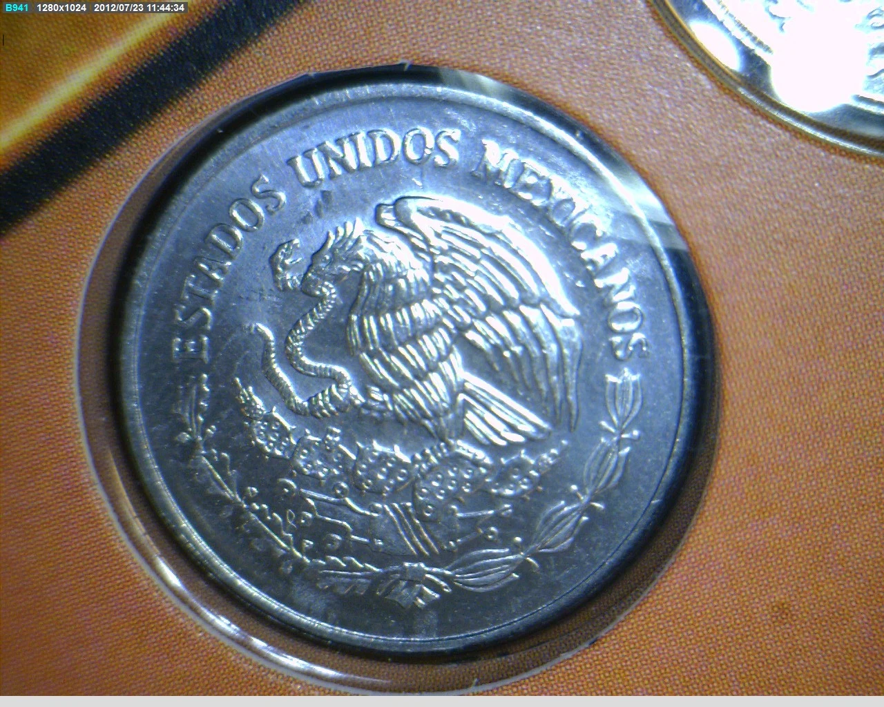 5 Centavos Acero inoxidable 2002 · Anverso