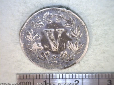 5 Centavos Decimal 1882