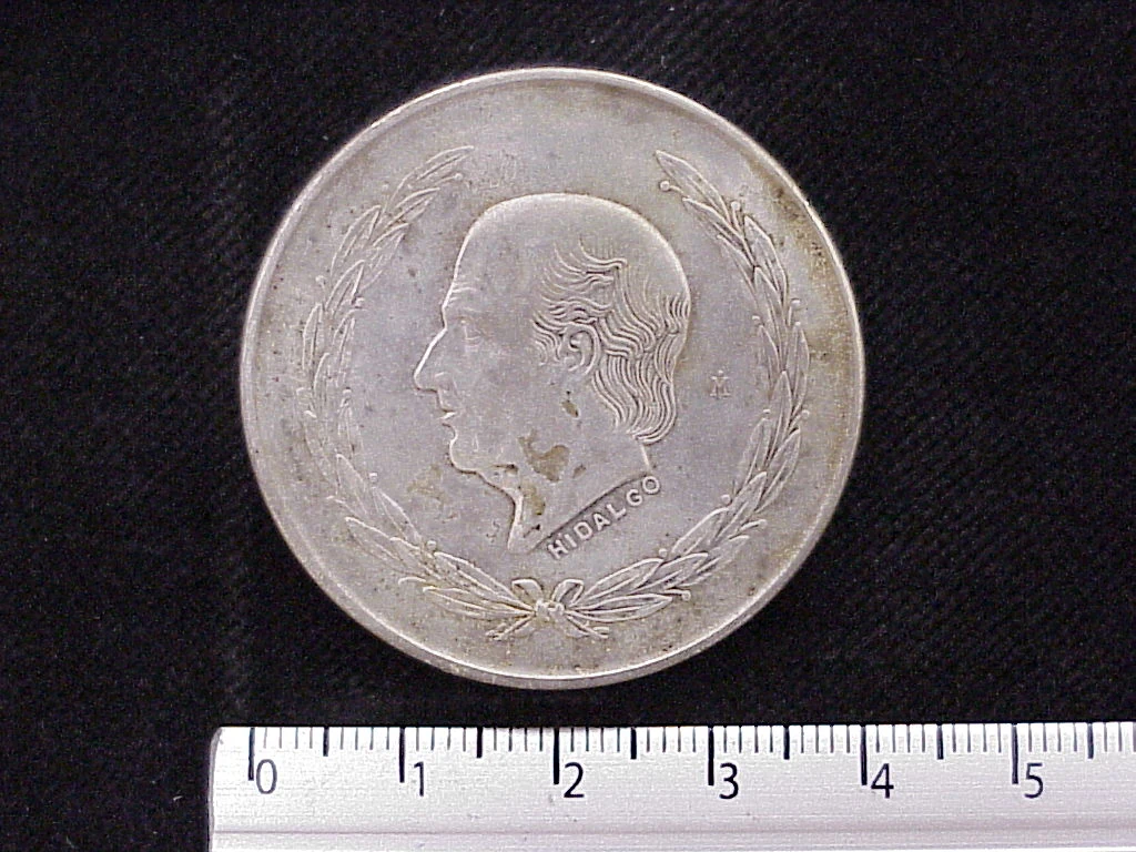 5 Pesos Plata 1952 (reverso)