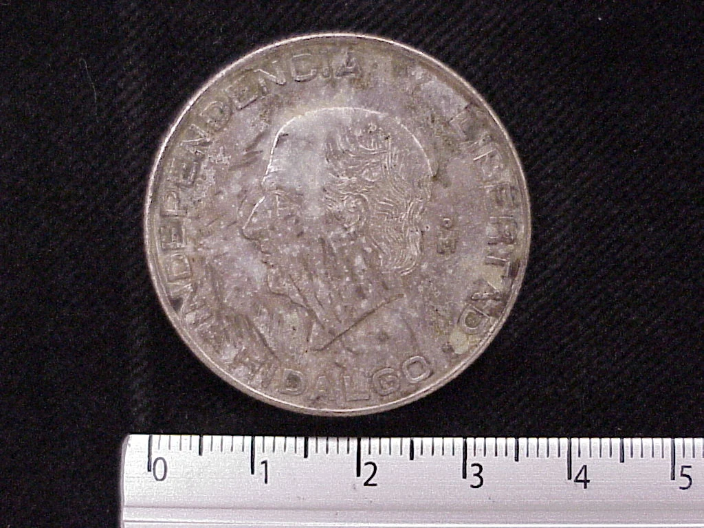 5 Pesos Plata 1955 (reverso)