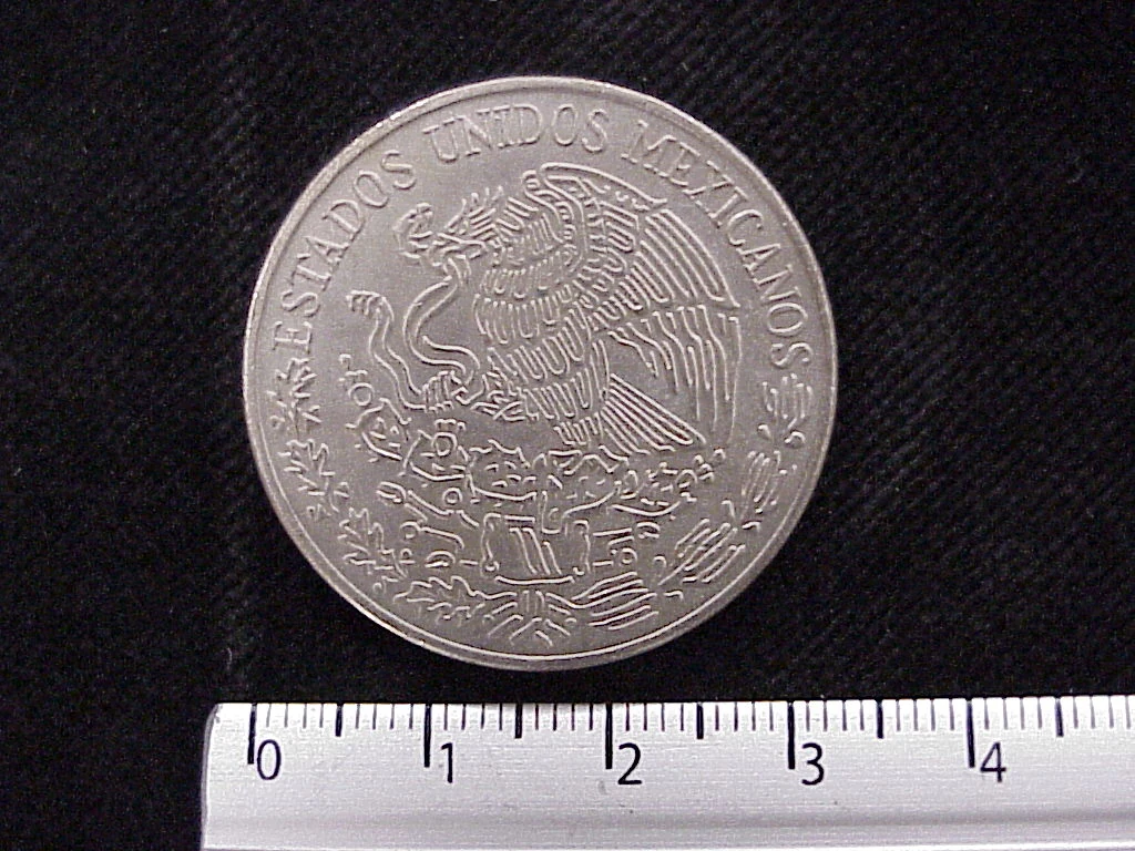 5 Pesos Cuproníquel 1973 (anverso)