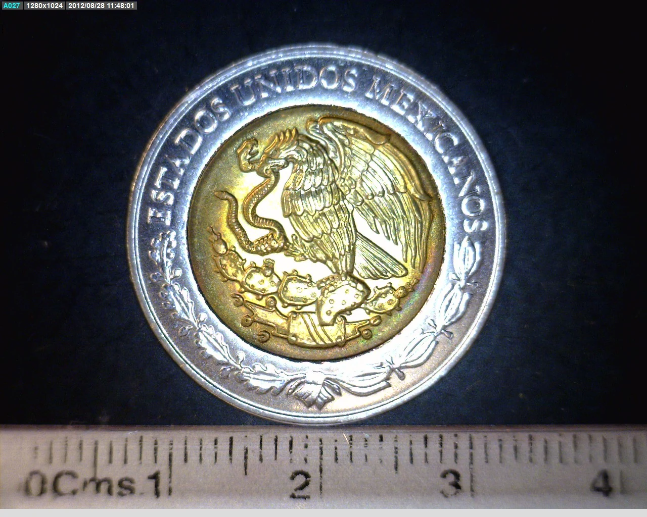 5 Pesos Bicentenario de la Independencia de México: José María Cos 2009 · Anverso