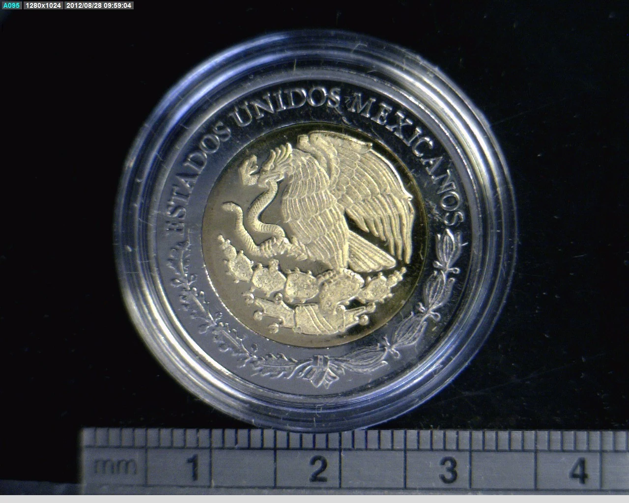 5 Pesos Bicentenario de la Independencia de México: Nicolás Bravo 2009 · Anverso