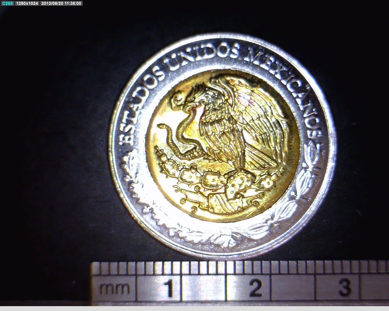 5 Pesos Centenario de la Revolución Mexicana: Álvaro Obregón 2008 · Anverso