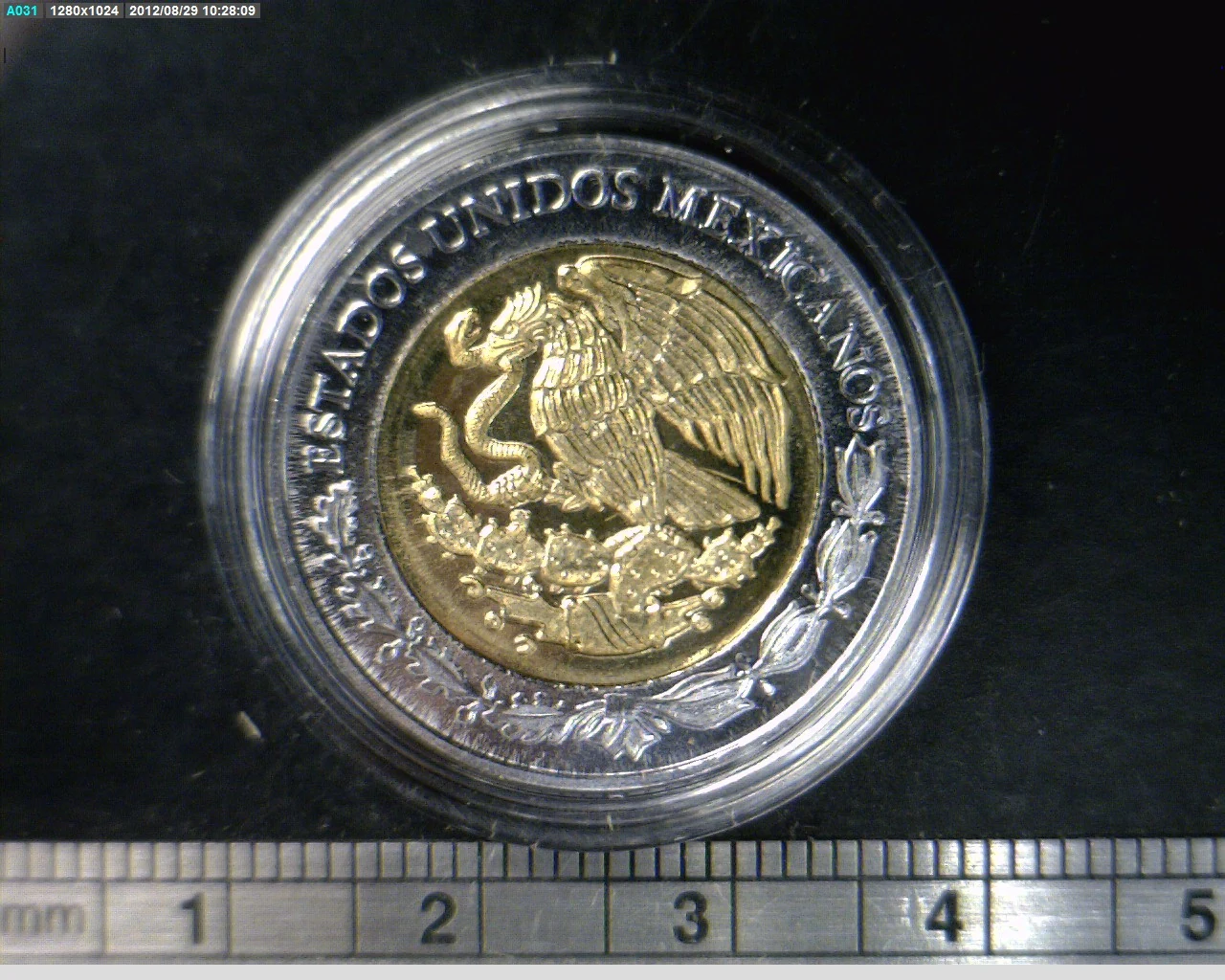 5 Pesos Centenario de la Revolución Mexicana: Andrés Molina Enríquez 2009 · Anverso
