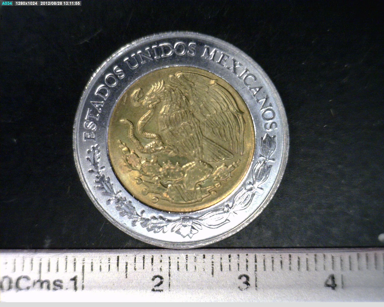 5 Pesos Centenario de la Revolución Mexicana: Eulalio Gutiérrez 2009 · Anverso