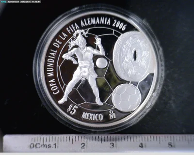 5 Pesos Copa Fifa, Alemania 2006 2006
