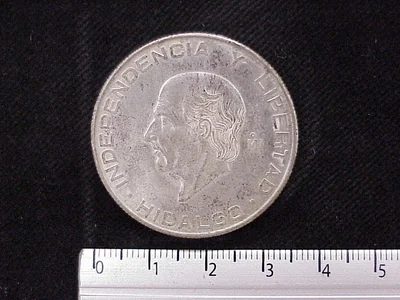 5 Pesos Hidalgo 1955-1957