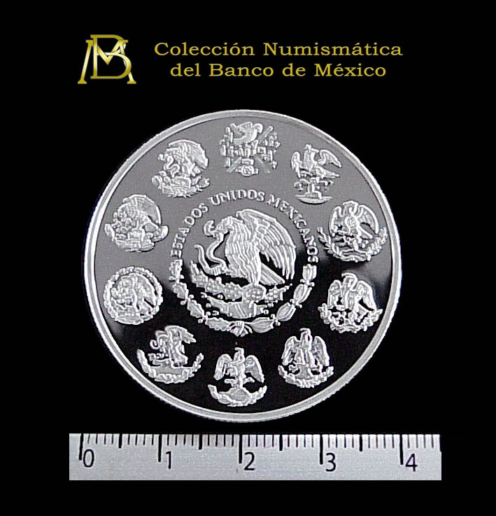 5-pesos-segundo-milenio-paz-mundo-1999 - anverso (Banxico)