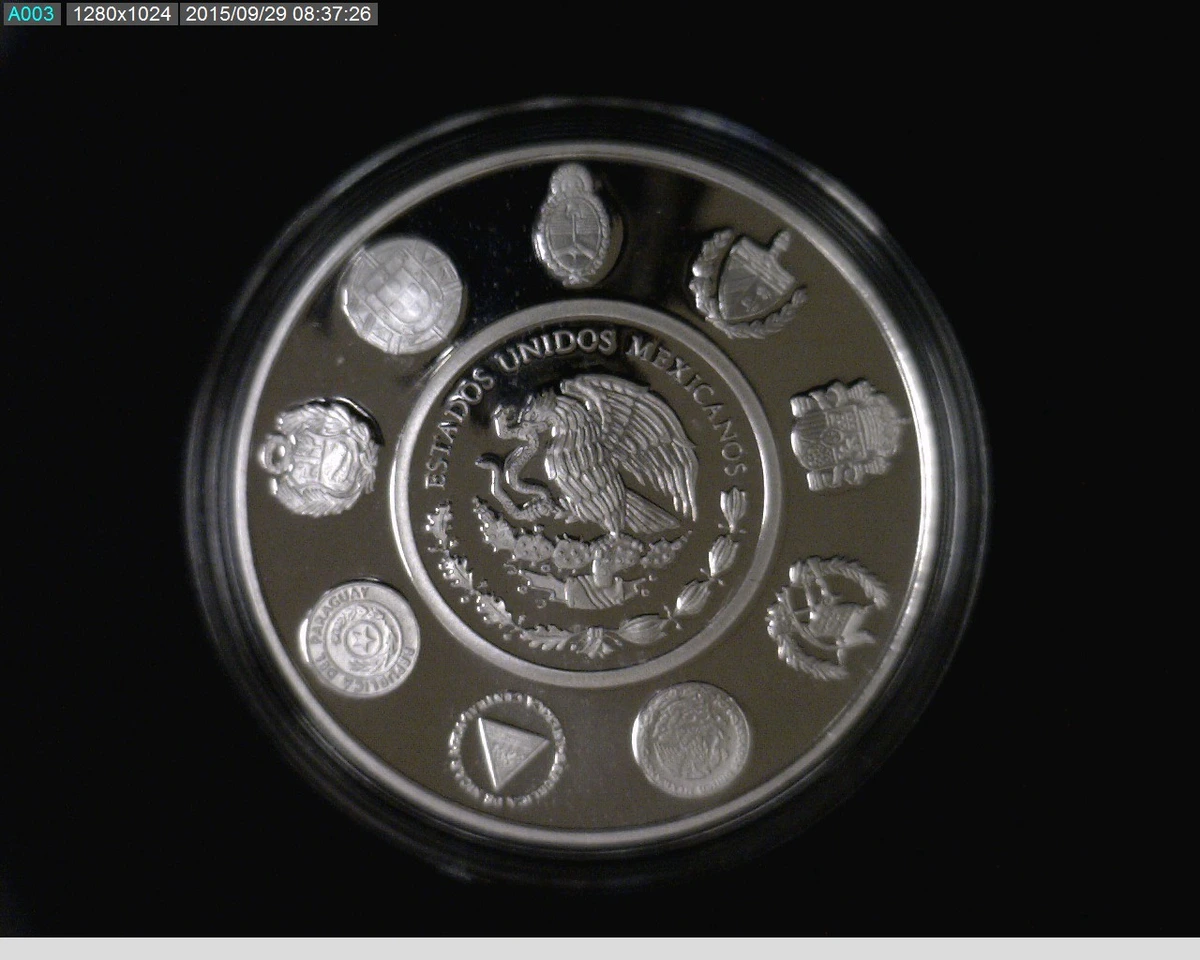 5-pesos-serie-iberoamericana-monedas-historicas-iberoamericanas-2010-proof - anverso (Banxico)
