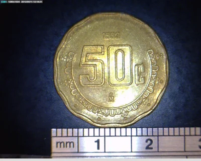 50 Centavos Bronce Aluminio 1993