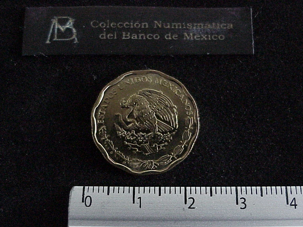 50 Centavos Bronce Aluminio 2004 · Anverso