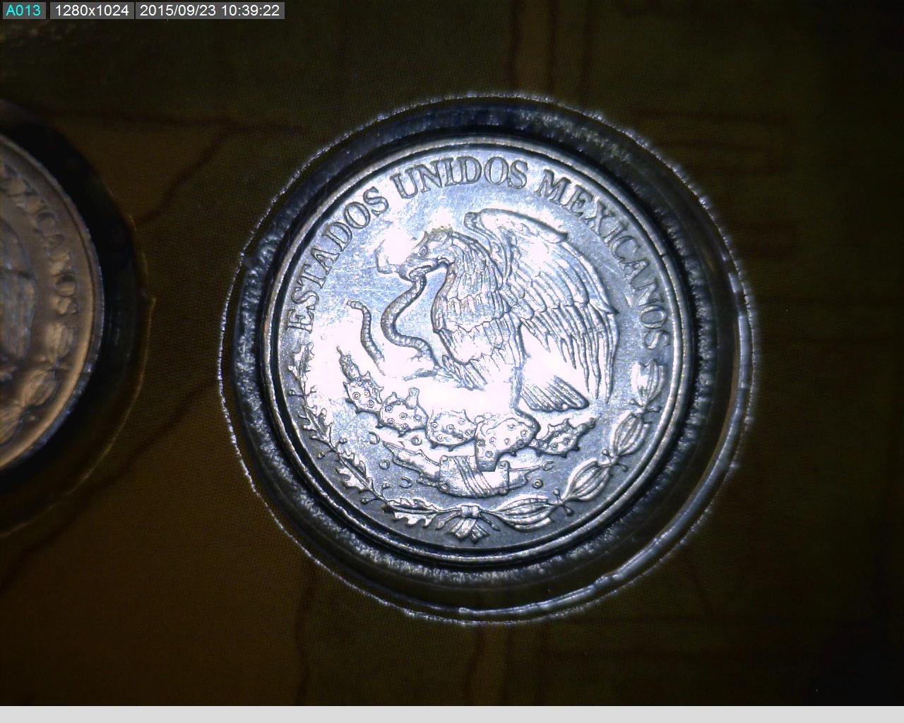 50 Centavos Acero inoxidable 2009 · Anverso