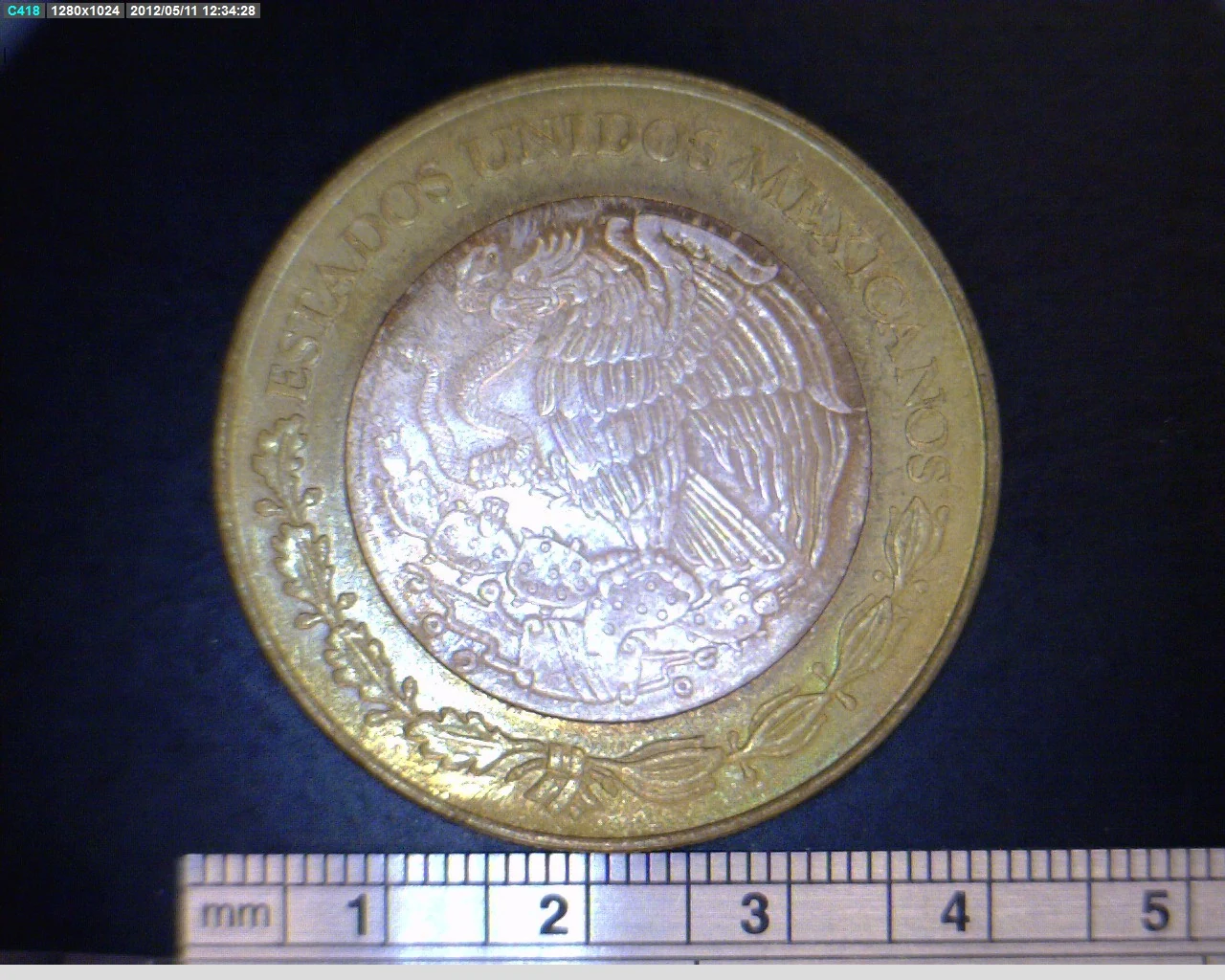 50 Bimetálica 1994 . Inventario Banxico 18583 (anverso)