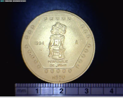 50 Nuevos Pesos Personaje de Jaina 1994