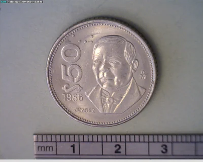 50 Pesos Cuproníquel 1986