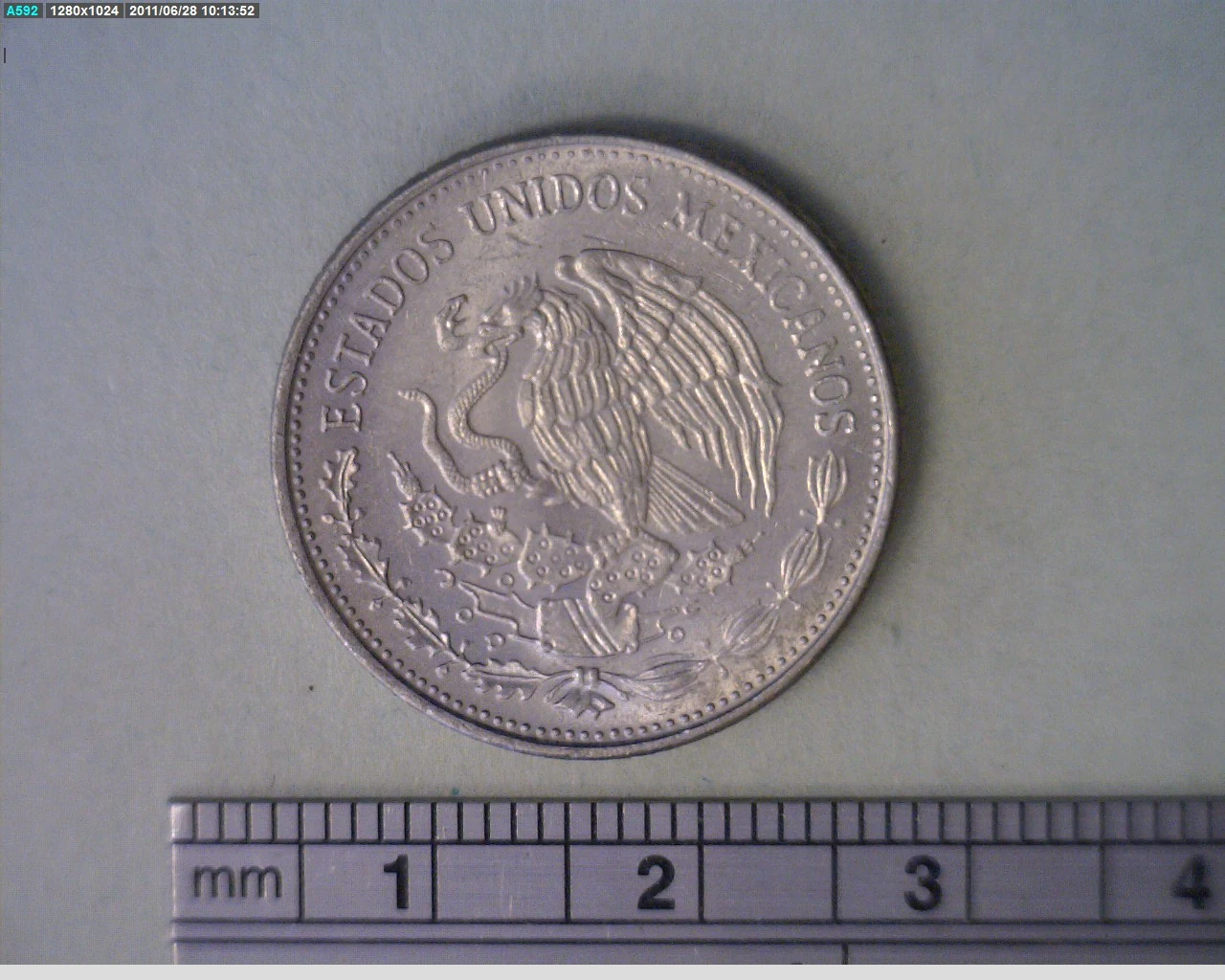 50 Pesos Juárez Cuproníquel 1988 (anverso)