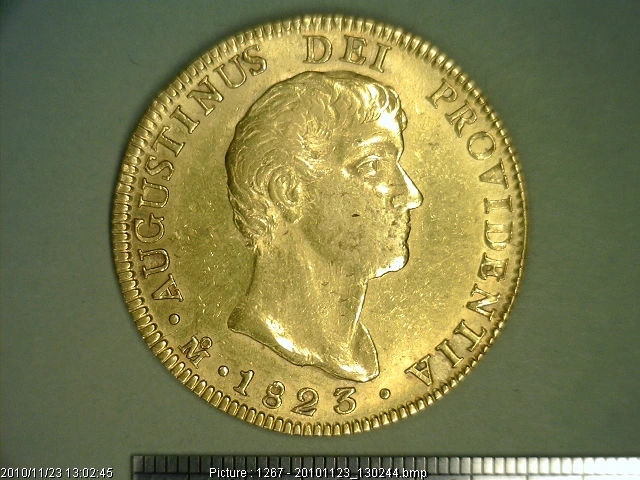 8-escudos-agustin-iturbide-1823-mexico-jm - anverso (Banxico)