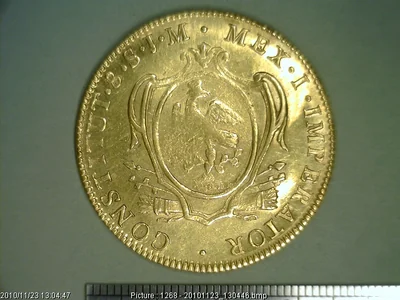 8 Escudos Agustin Iturbide 1823