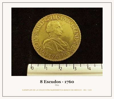 8 Escudos Carlos III 1760