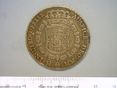 8 Escudos Carlos III 1763