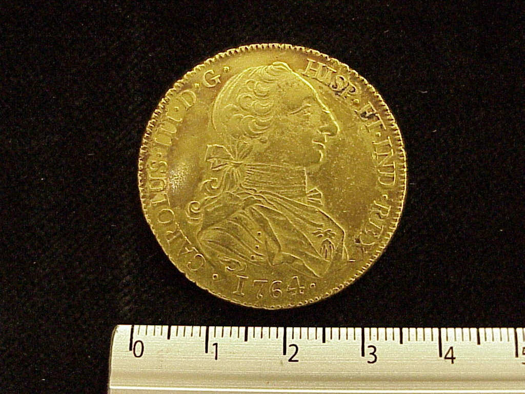 8-escudos-carlos-iii-1764-mexico-mm - anverso (Banxico)