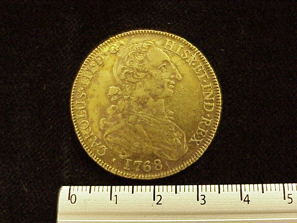 8-escudos-carlos-iii-1768-mexico-mf - anverso (Banxico)