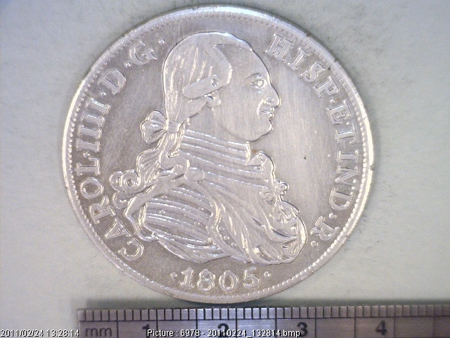 8-escudos-carlos-iv-1805-mexico-th - anverso (Banxico)