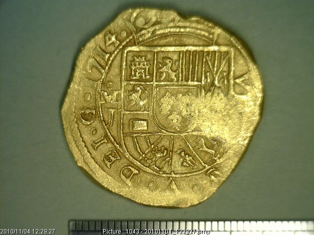 8 Escudos Felipe V Primera Epoca 1714 · Anverso