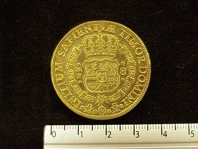 8 Escudos Felipe V Segunda Epoca 1741