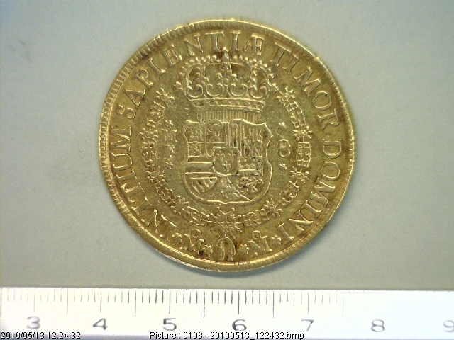 8 Escudos Fernando VI 1747 · Reverso