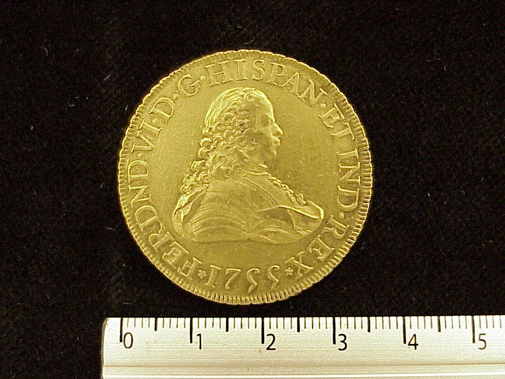 8 Escudos Fernando VI 1755 · Anverso