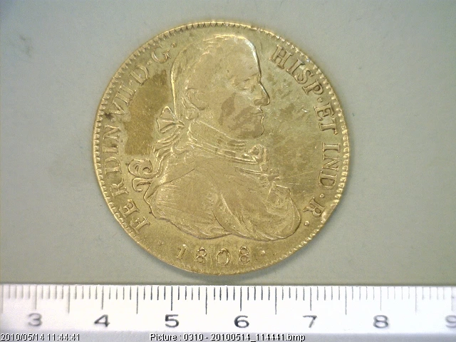 8-escudos-fernando-vii-1808-mexico-th - anverso (Banxico)