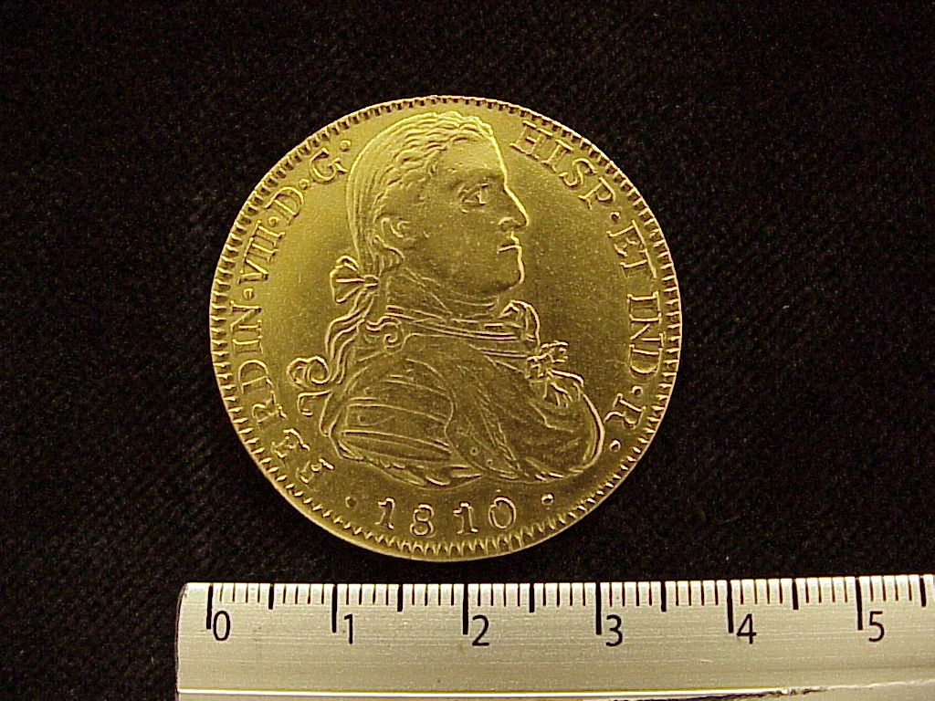8-escudos-fernando-vii-1810-mexico-hj - anverso (Banxico)