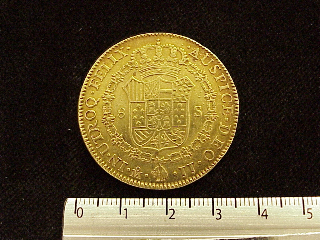 8 Escudos Fernando VII 1812 · Reverso