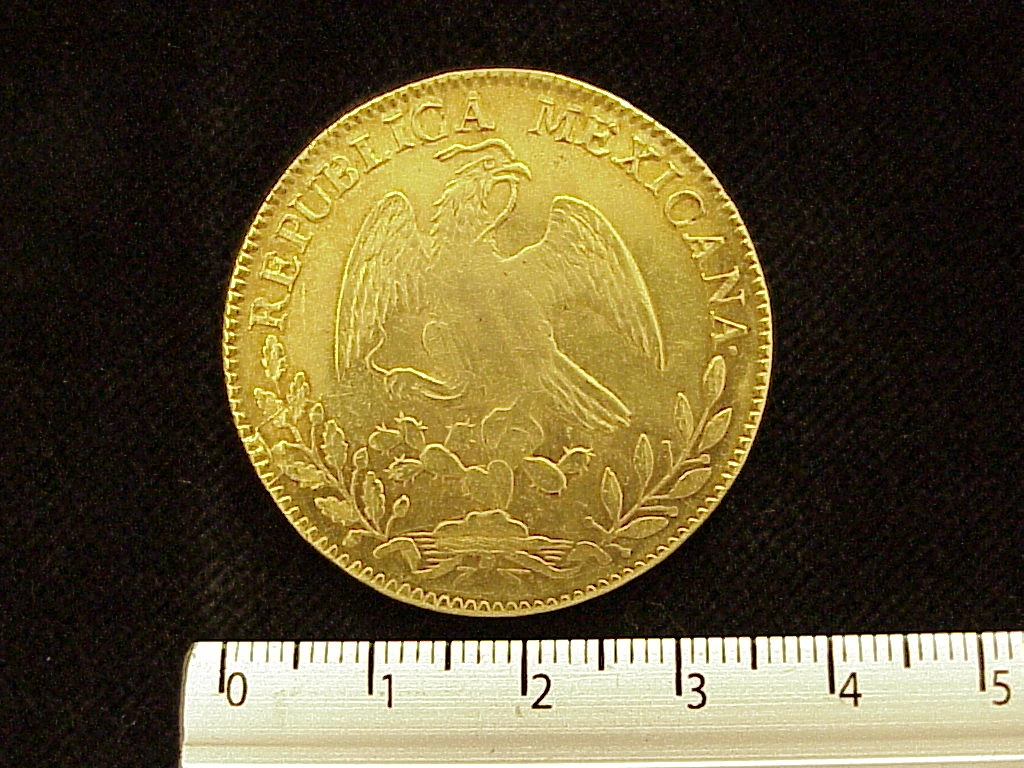 8-escudos-octaval-1830-mexico-jm - anverso (Banxico)