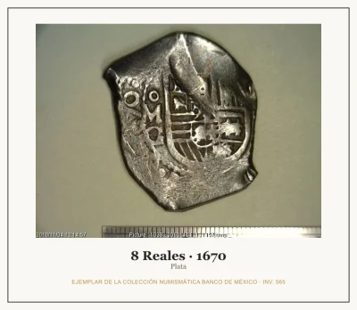 8 Reales Carlos II 1670