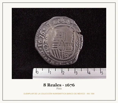8 Reales Carlos II 1676
