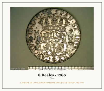8 Reales Carlos III 1760